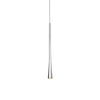 Taper 16-in Chrome LED Pendant