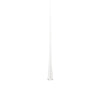 Taper 16-in White LED Pendant
