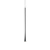 Taper 24-in Black LED Pendant