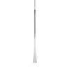 Taper 24-in Chrome LED Pendant