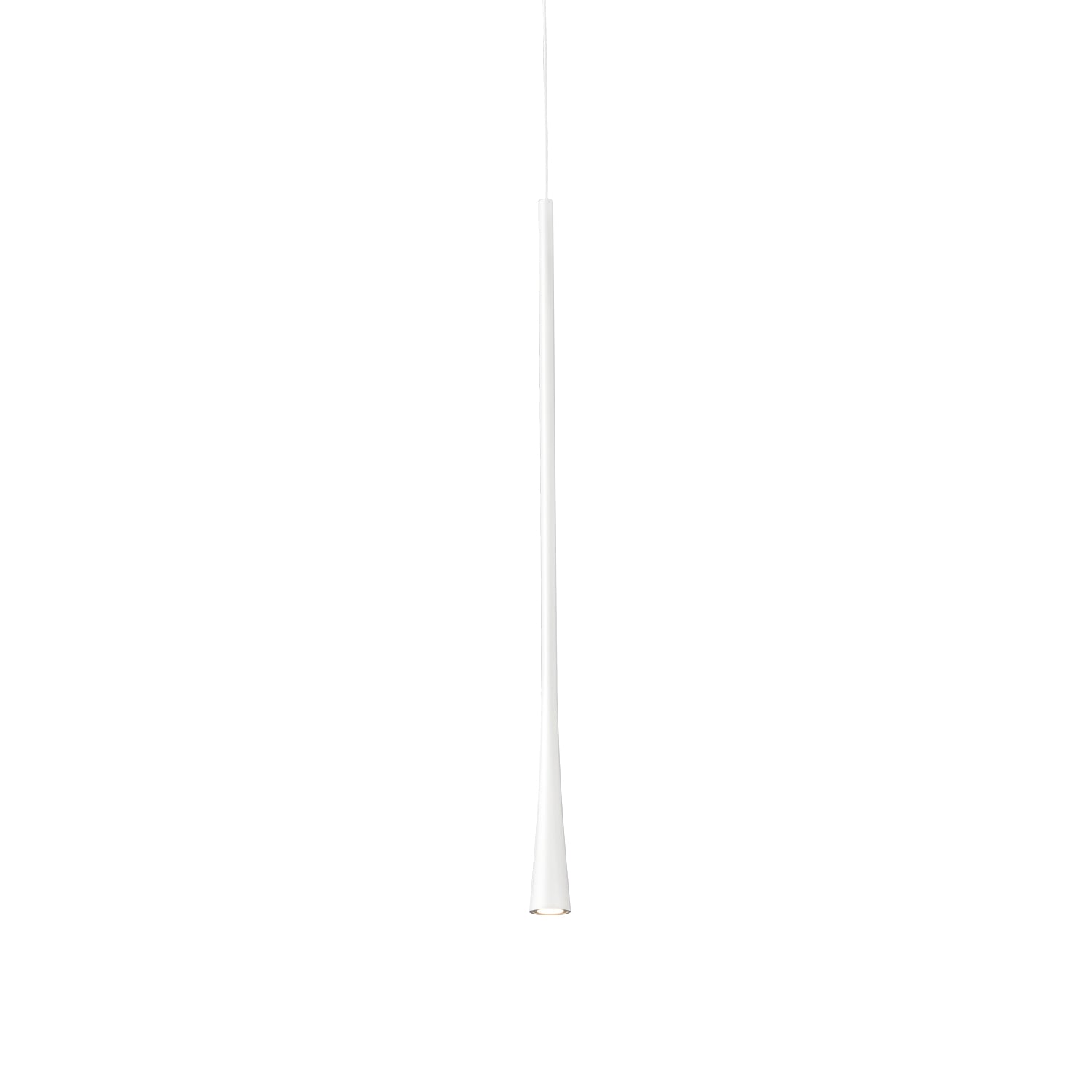 Taper 24-in White LED Pendant