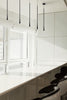 Taper 32-in Black LED Pendant