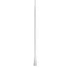 Taper 32-in Chrome LED Pendant
