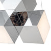 Tetra 11-in Chrome LED Pendant