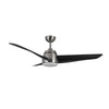 Thalia 54-in Brushed Nickel/Matte Black LED Ceiling Fan