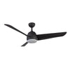 Thalia 54-in Matte Black LED Ceiling Fan