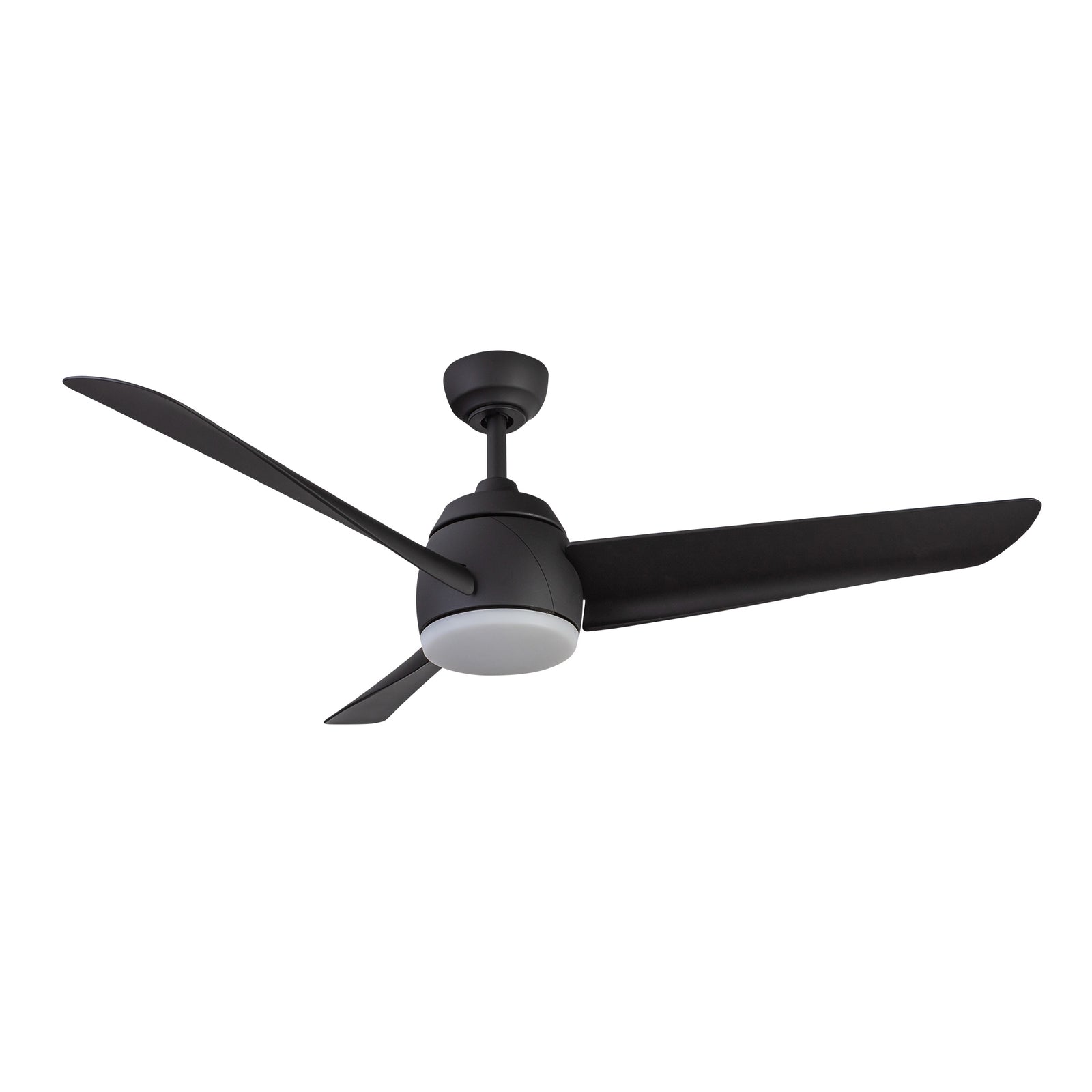 Thalia 54-in Matte Black LED Ceiling Fan