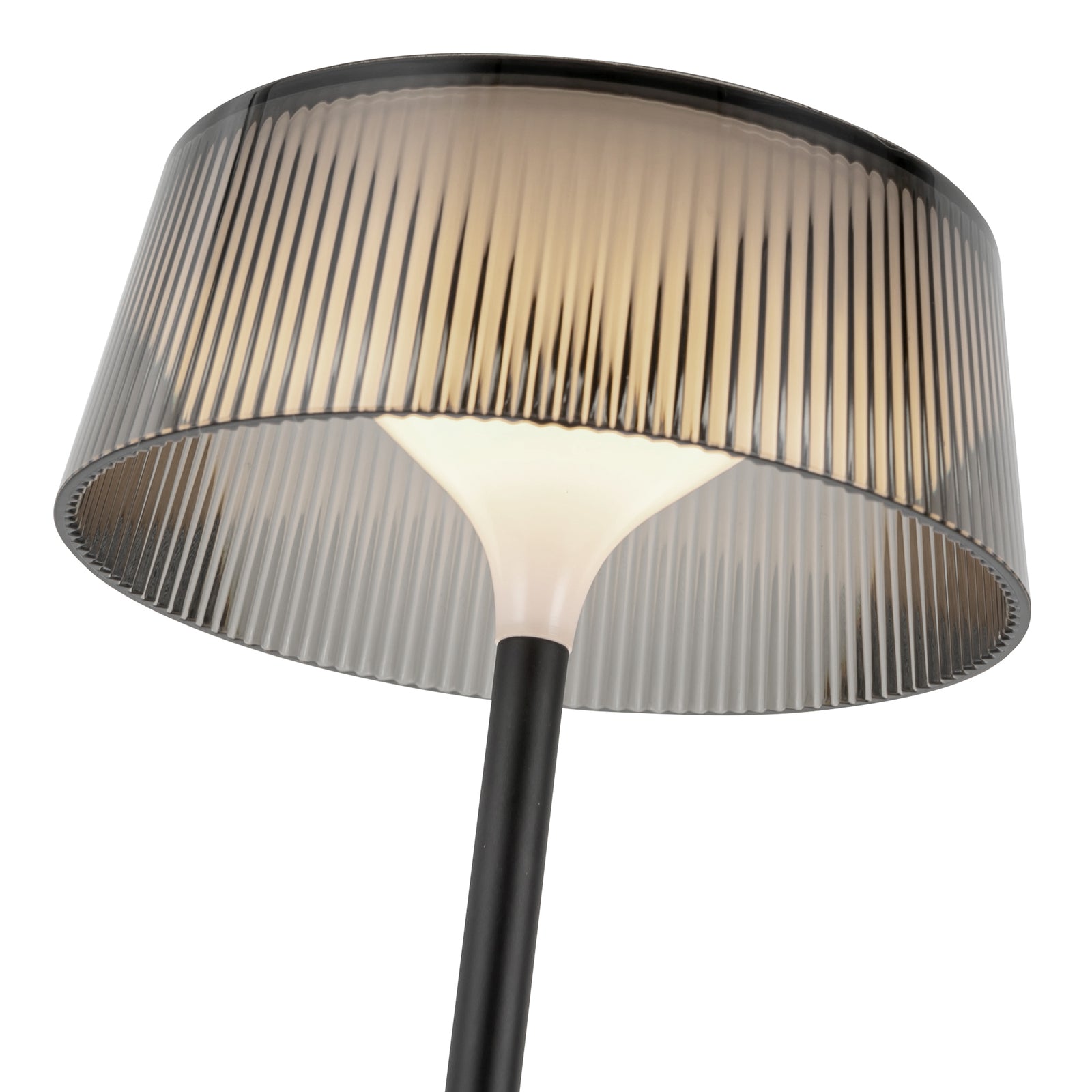 Tindra 6-in Black LED Table Lamp