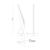 Tachi 6-in Vintage Brass LED Table Lamp