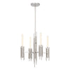 Torres 19-in Polished Nickel 4 Lights Chandeliers