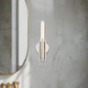 Torres 9-in Polished Nickel 1 Light Wall/Vanity