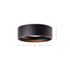Trenton 5-in Black LED Exterior Ceiling