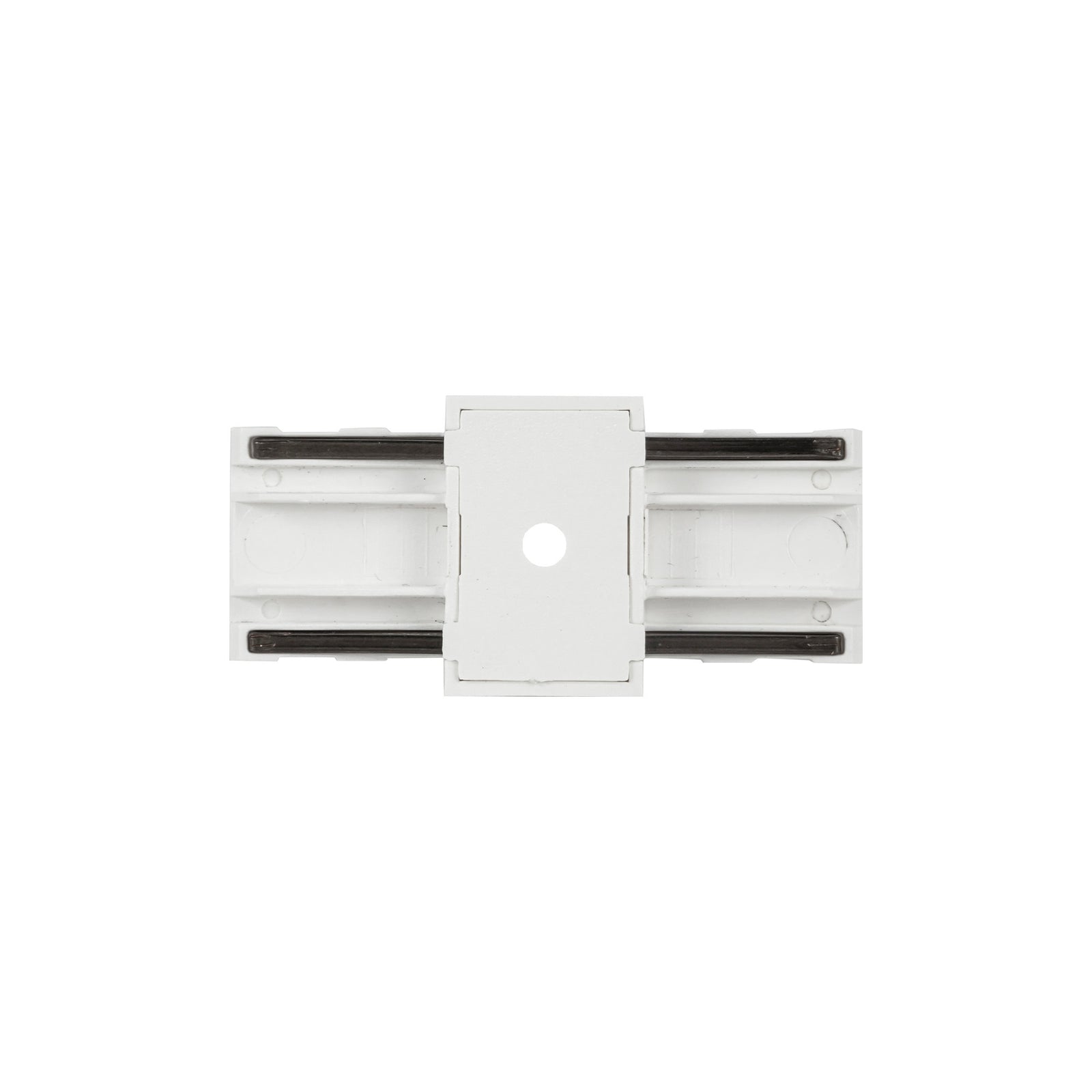 Trilo Track I-Connector Powered White Trilo Track Connector