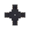 Trilo Track X-Connector Black Trilo Track Connector