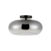 Trinity 14-in Black/Smoked LED Semi Flush Mount