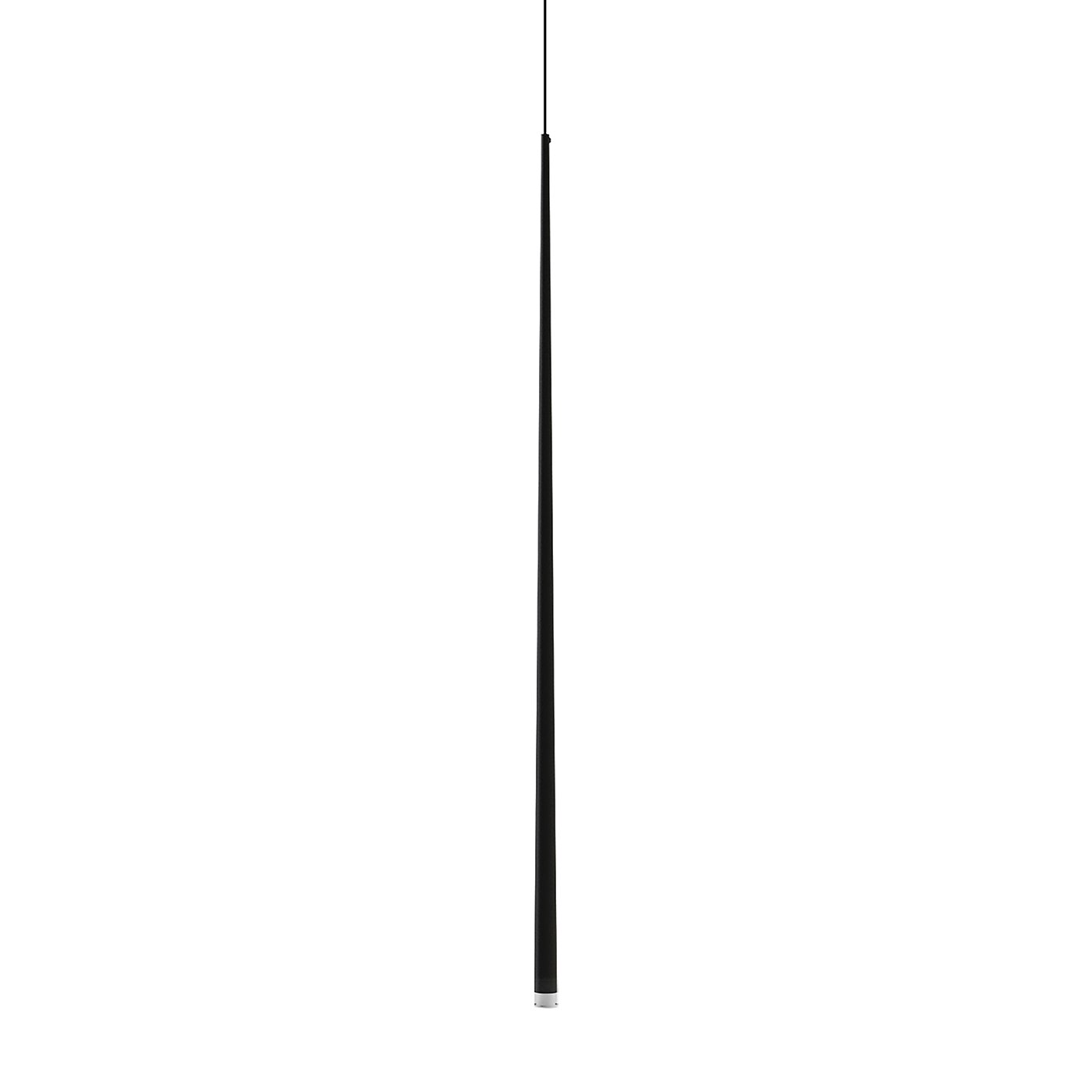 Tall Cone Pendant - Matte Black