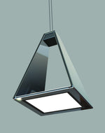 Tria 5" Single Pendant - White