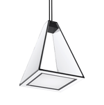 Tria 5" Single Pendant - White
