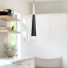Ultra 2-in Black LED Pendant