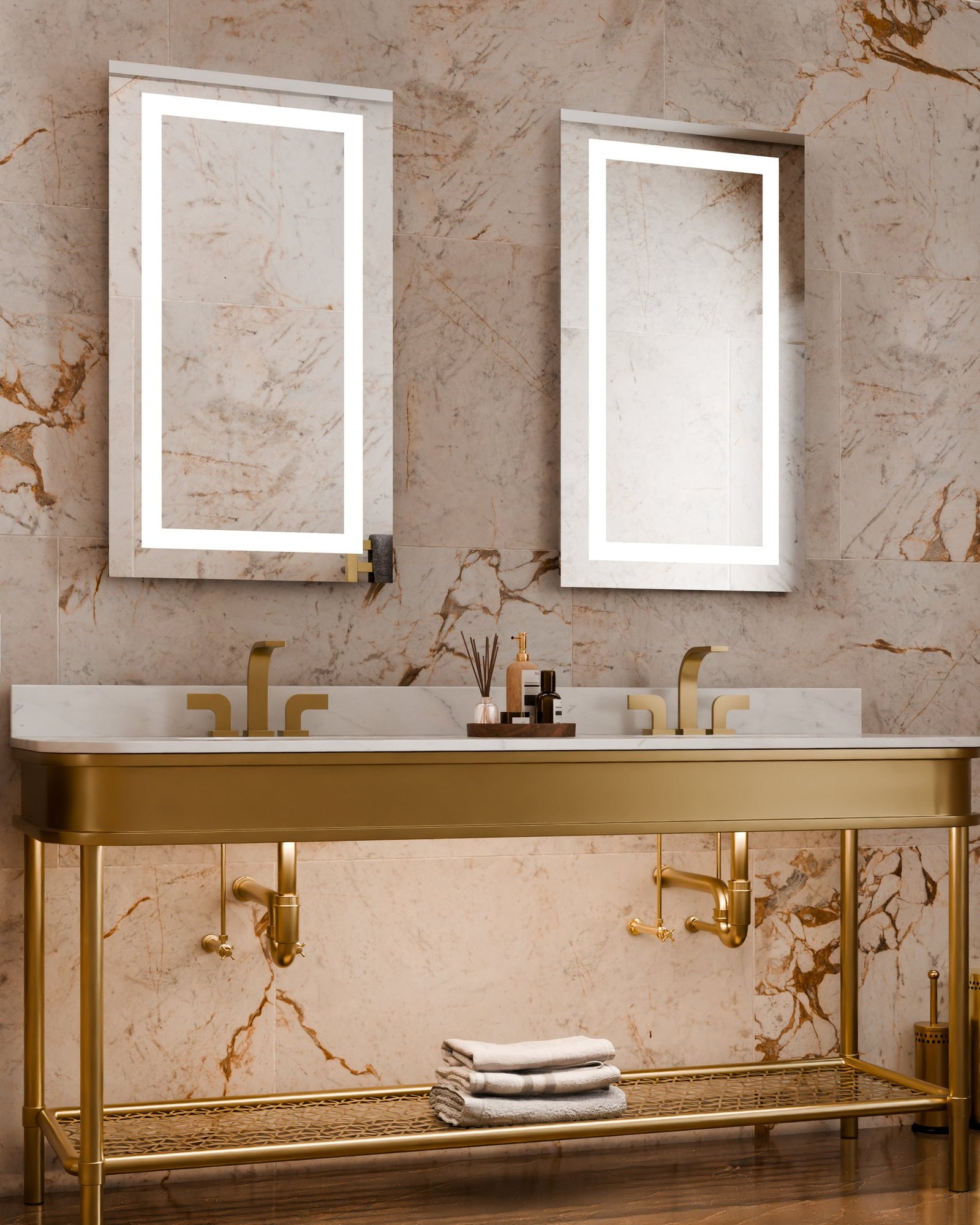 Unity™ 24 x 36 x 2 LED Lighted Mirror — View 3
