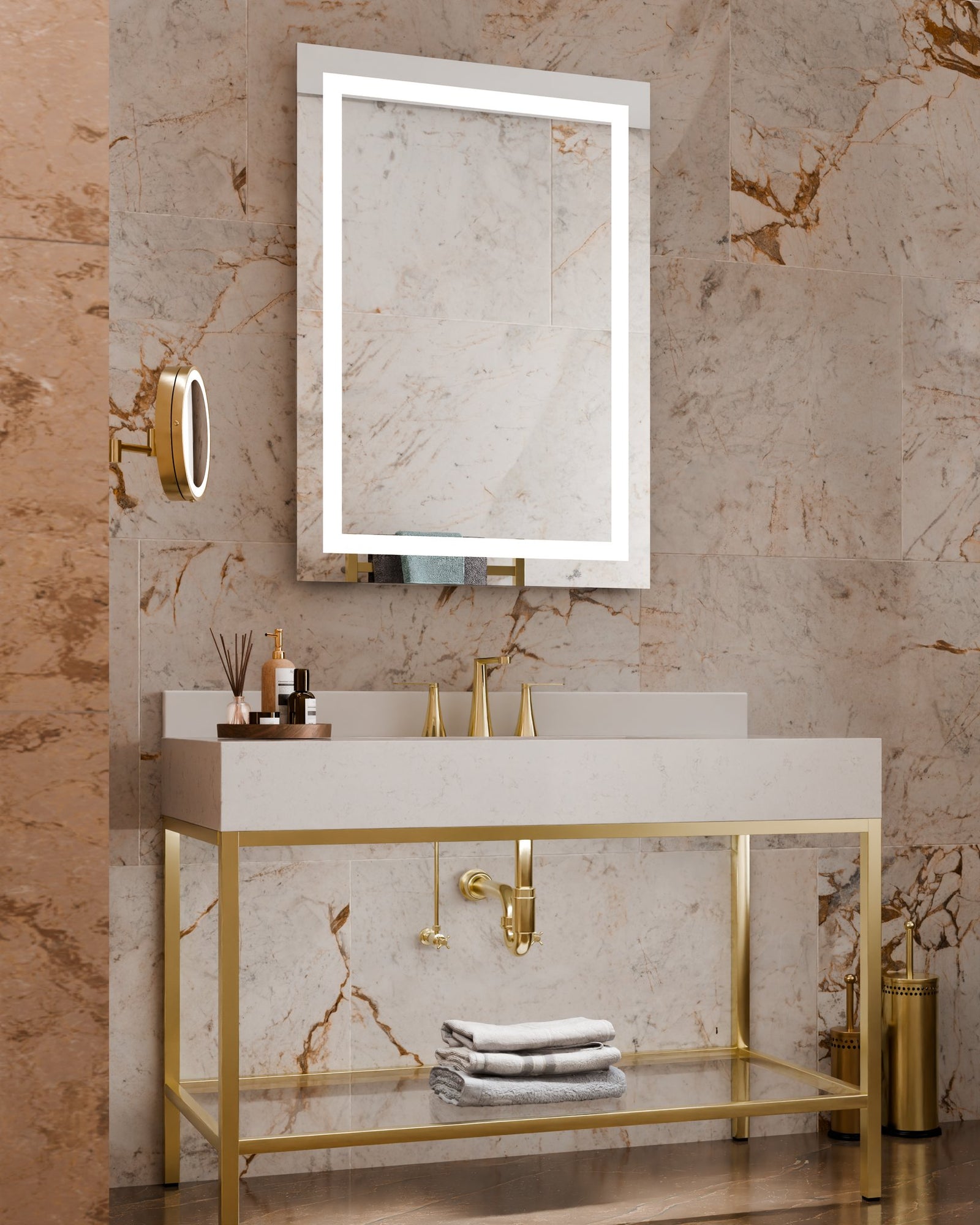 Unity™ 30 x 42 x 2 LED Lighted Mirror — View 3