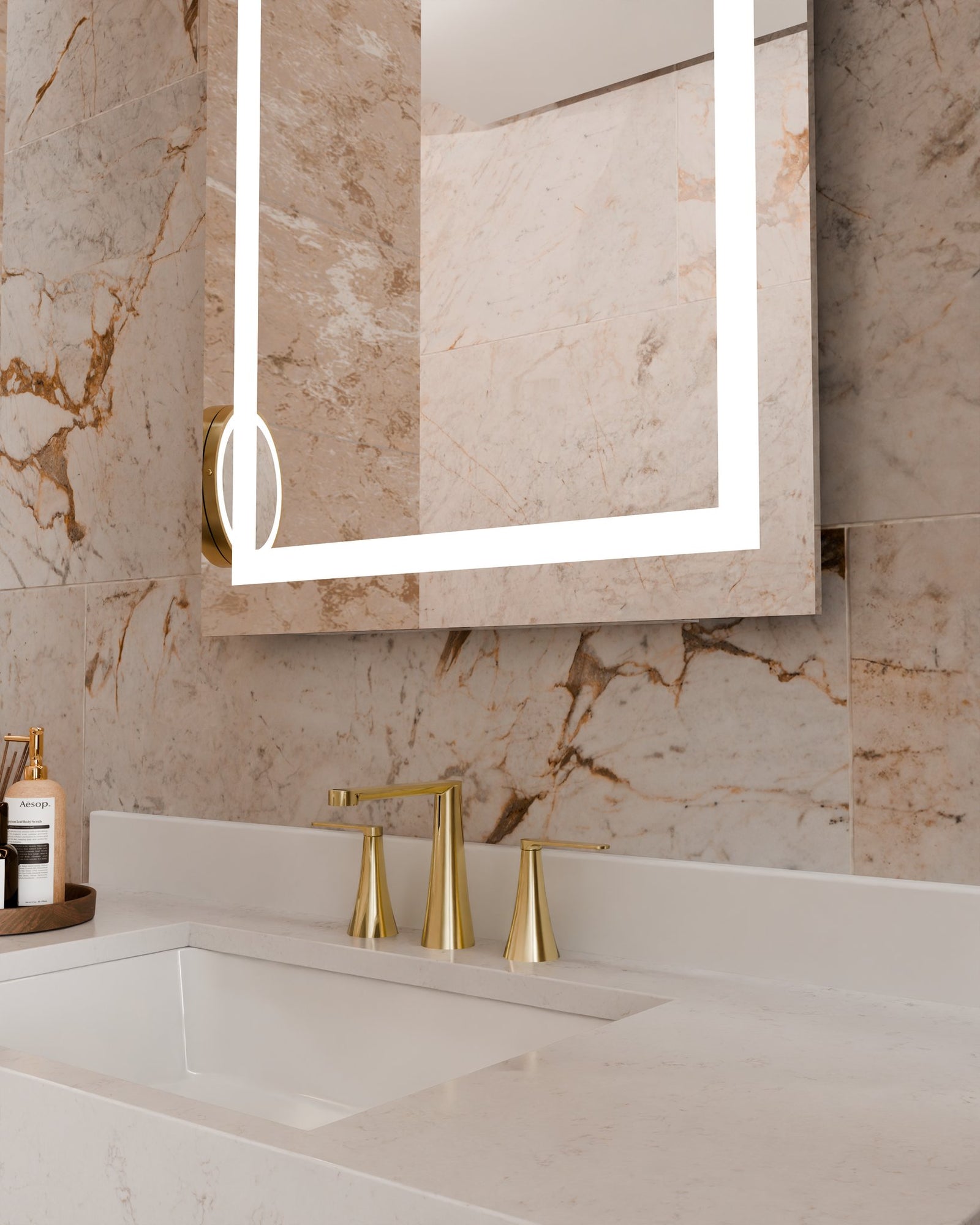 Unity™ 30 x 42 x 2 LED Lighted Mirror — View 4