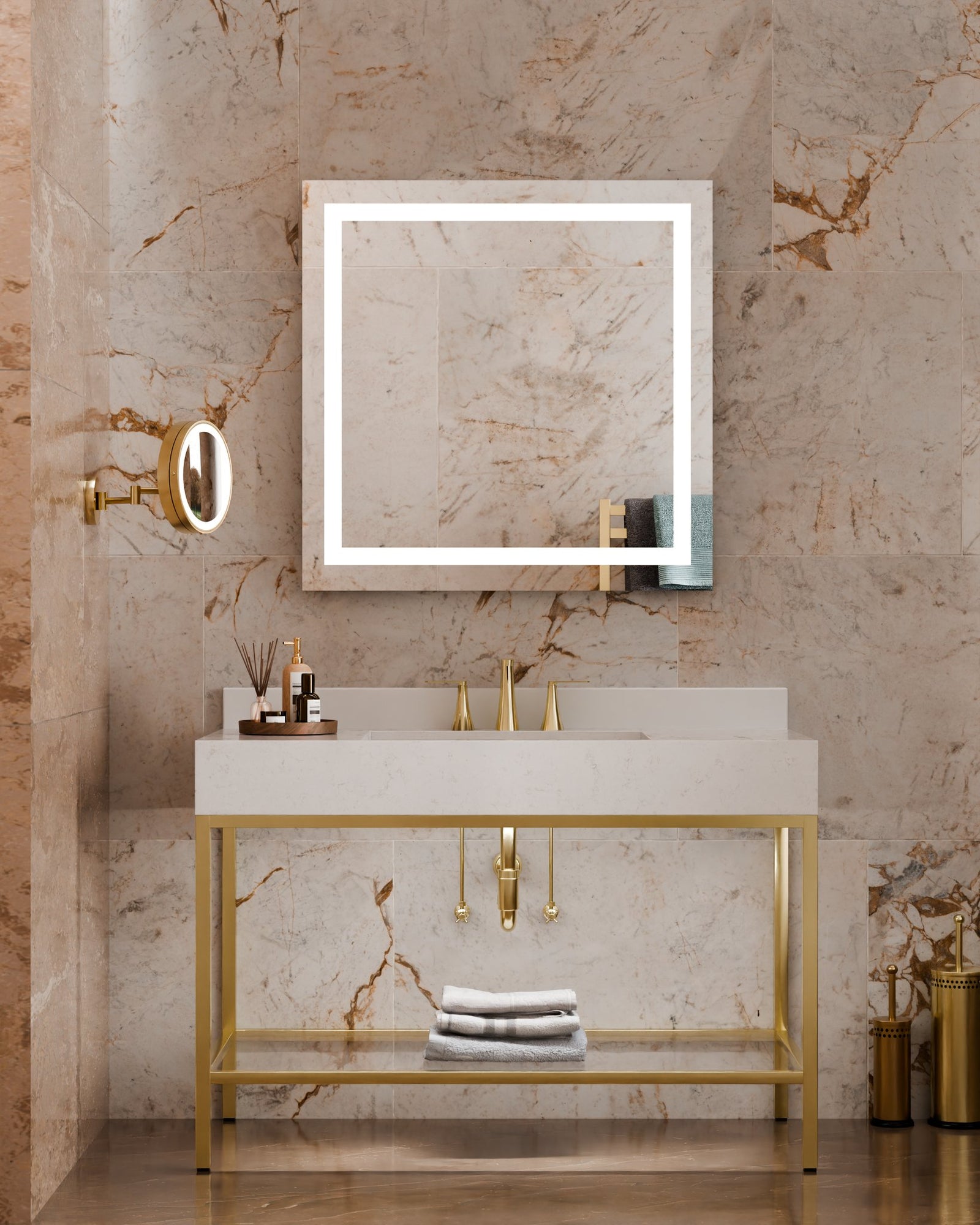 Unity™ 36 x 36 x 2 LED Lighted Mirror