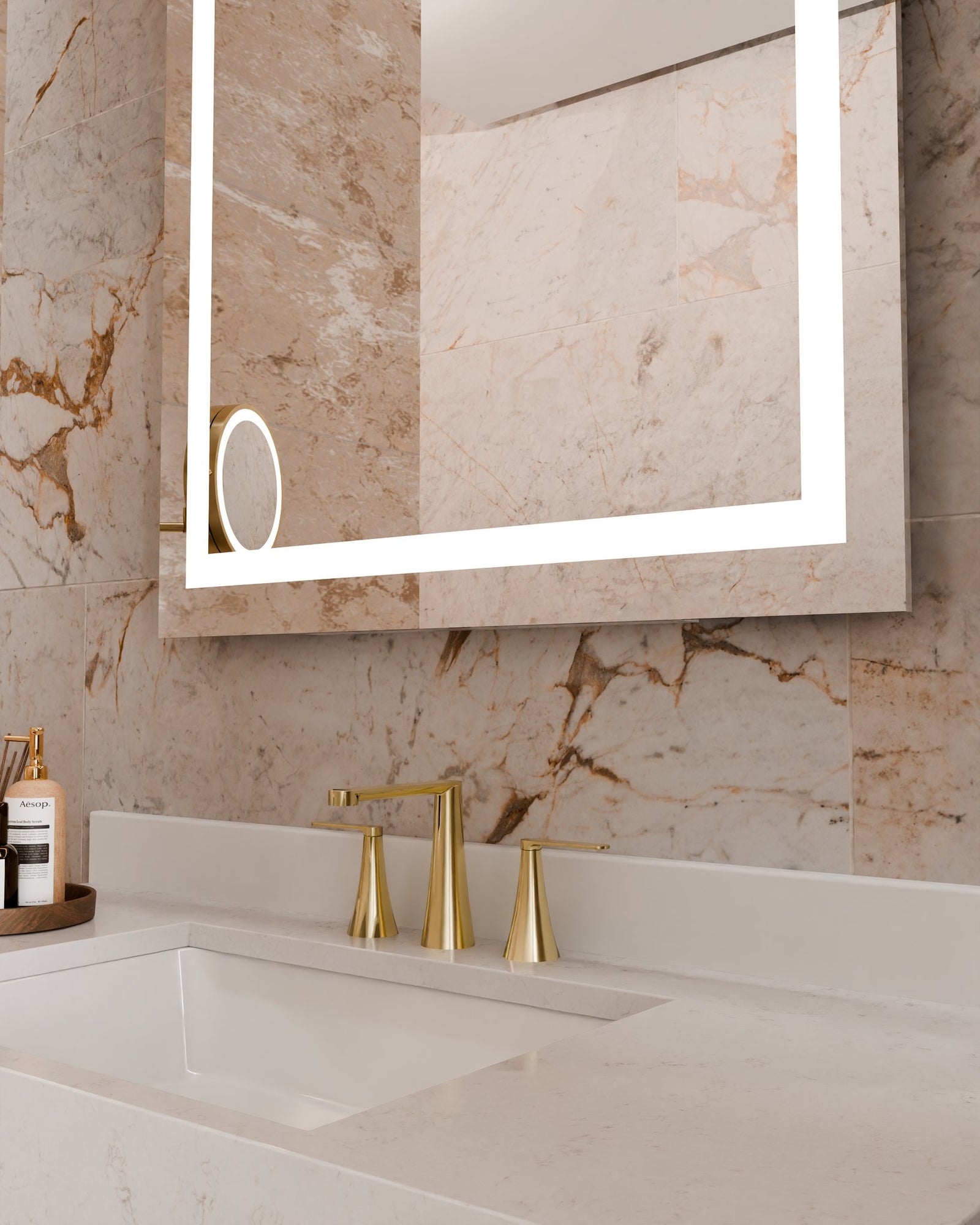 Unity™ 36 x 36 x 2 LED Lighted Mirror — View 4