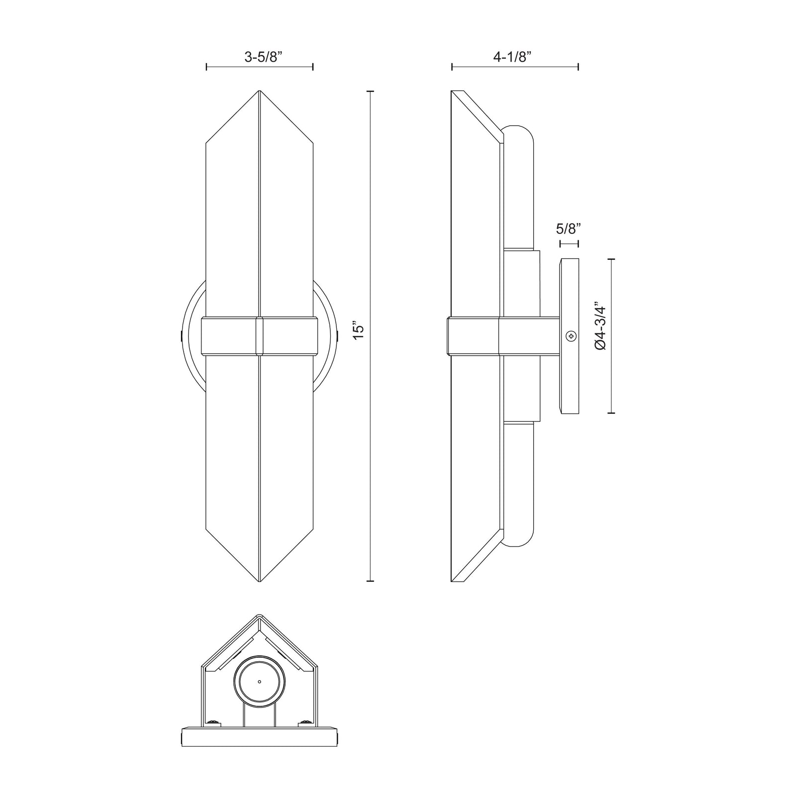 Valencia 15-in Polished Nickel/Alabaster 2 Lights Wall/Vanity