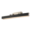 Valise Picture 32-in Aged Nickel/Tuxedo Leather LED Wall/Picture Light
