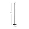 Valor 78-in Black LED Floor Lamp