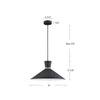 Vanderbilt 16-in White With Gold Detail 1 Light Pendant