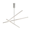 Vega 56-in Brushed Nickel LED Chandeliers