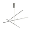 Vega 56-in Brushed Nickel LED Chandeliers