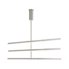 Vega 56-in Brushed Nickel LED Chandeliers
