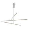 Vega 56-in Brushed Nickel LED Chandeliers