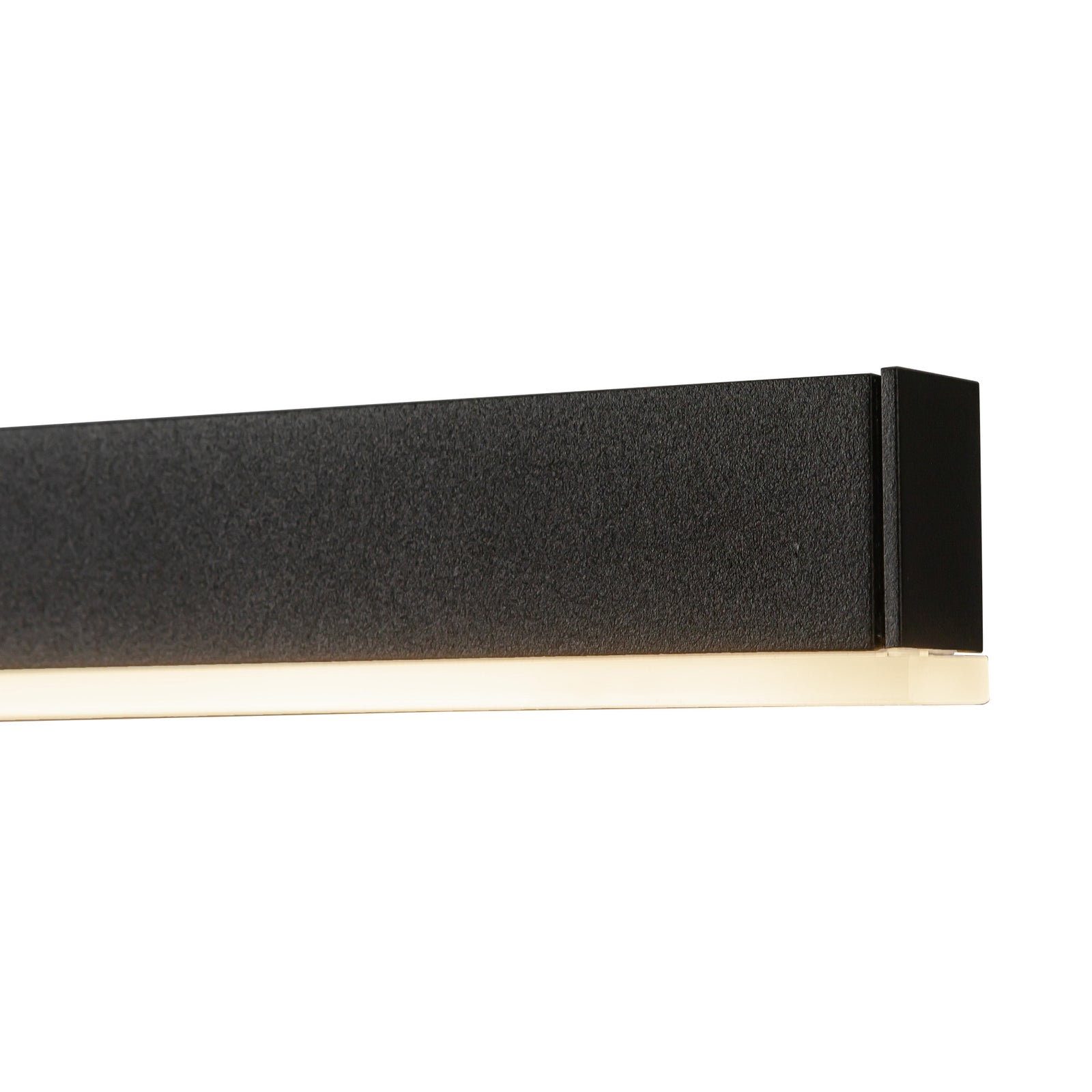 Vega 45-in Black LED Linear Pendant