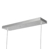 Vega 45-in Brushed Nickel LED Linear Pendant