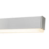 Vega 56-in Brushed Nickel LED Linear Pendant