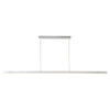 Vega 56-in Brushed Nickel LED Linear Pendant