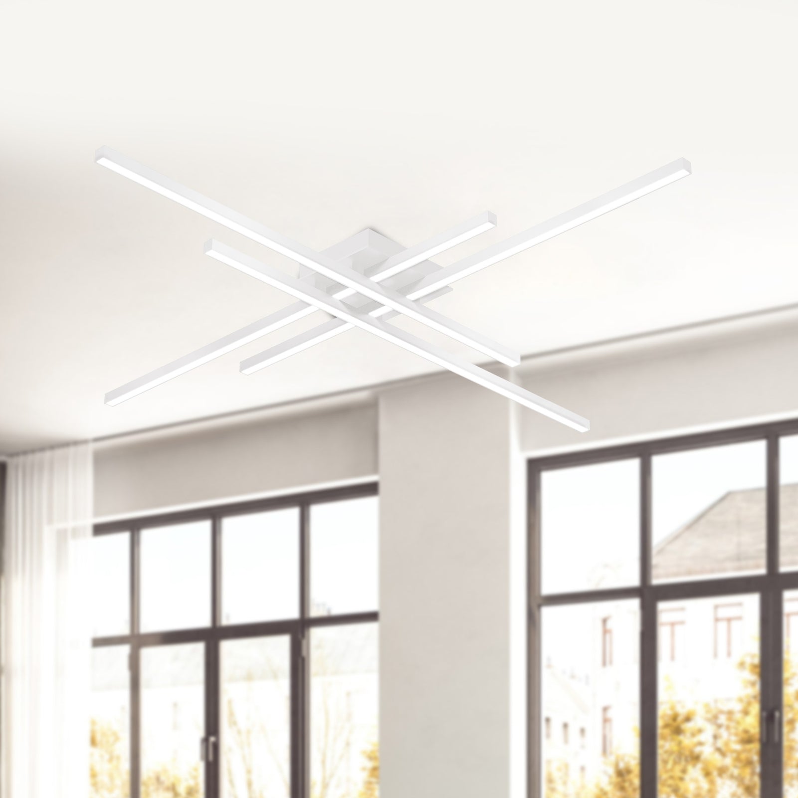 Vega Minor 47-in White LED Flush Mount