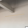 Vega Minor 48-in Brushed Gold LED Linear Pendant