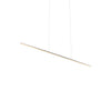 Vega Minor 48-in Brushed Nickel LED Linear Pendant