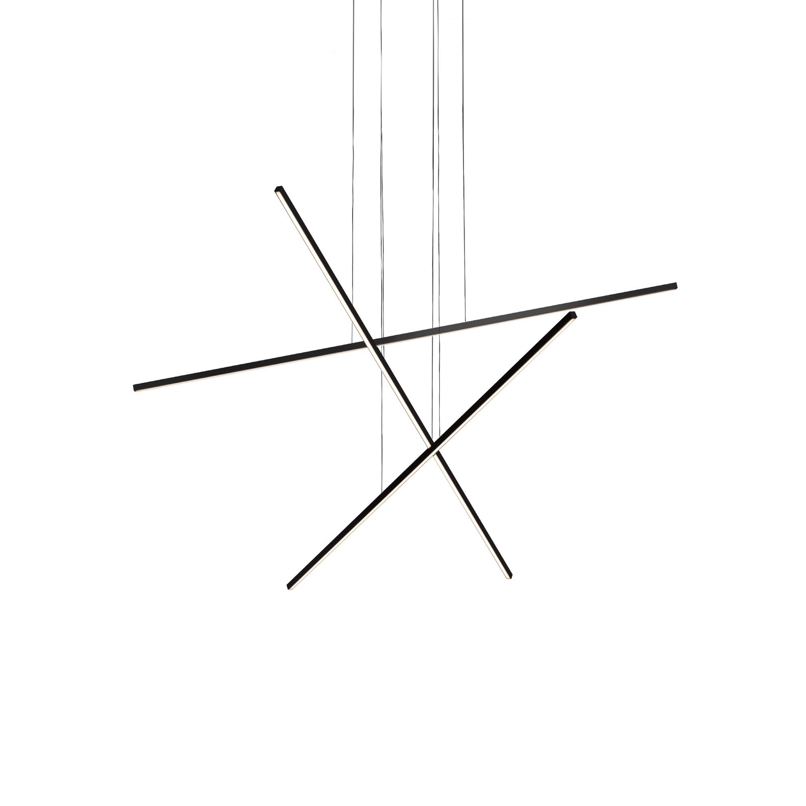 Vega Minor 47-in Black LED Multi Pendant