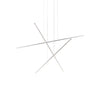 Vega Minor 41-in Brushed Nickel LED Multi Pendant