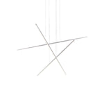 Vega Minor 41-in Brushed Nickel LED Multi Pendant