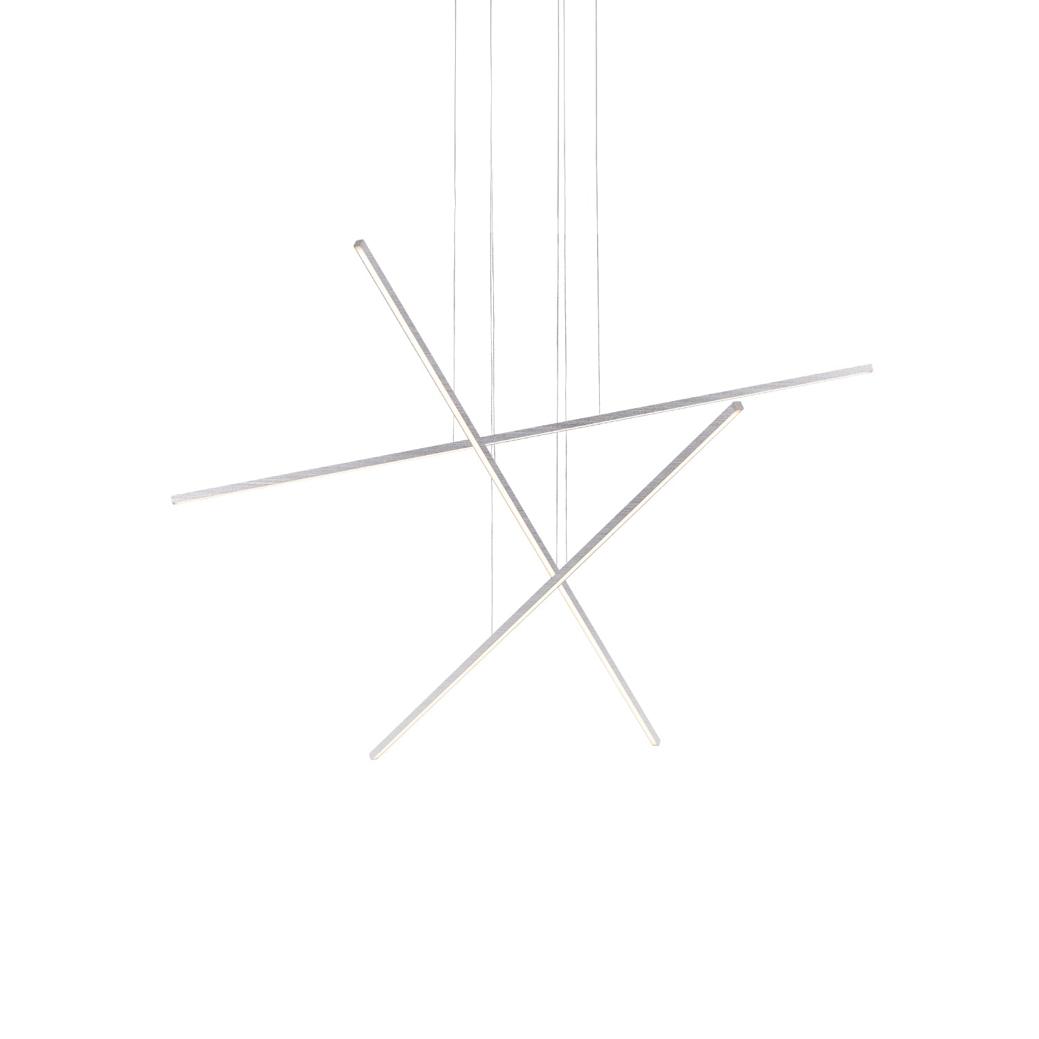 Vega Minor 41-in Brushed Nickel LED Multi Pendant