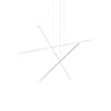 Vega Minor 41-in White LED Multi Pendant