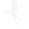 Vega Minor 47-in White LED Multi Pendant