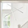 Vega 45-in Nickel LED Multi Pendant